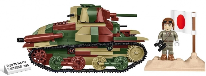 Japonský ľahký tank Type 95 Ha-Go - stavebnica COBI