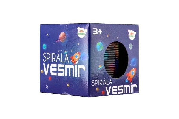 Magická špirála Vesmír Plast 6,5cm