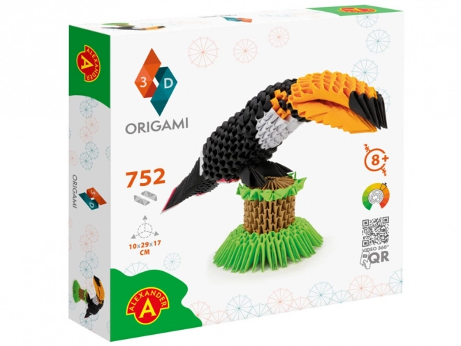 Alexander Kreatívna Sada Origami 3D Tukan