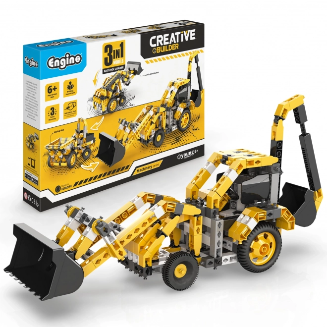 Stavebnica rypadlo-nakladač Creative Builder od Engino