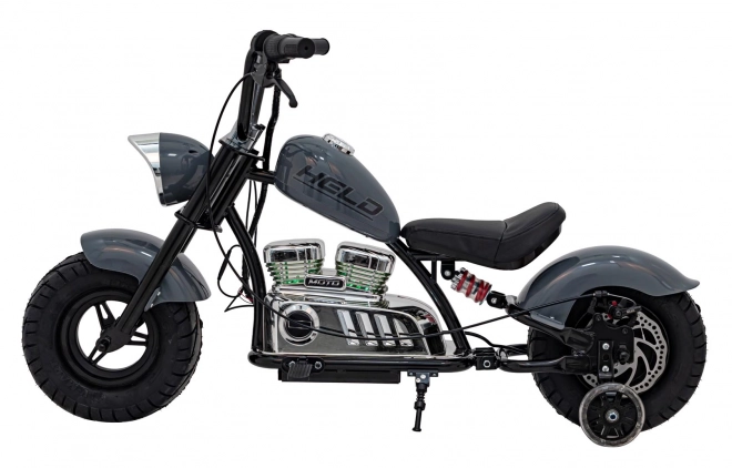 Motocykel Chopper Warrior Grey