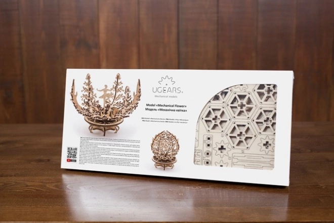 Ugears 3D puzzle - Kvetina 101 dielikov