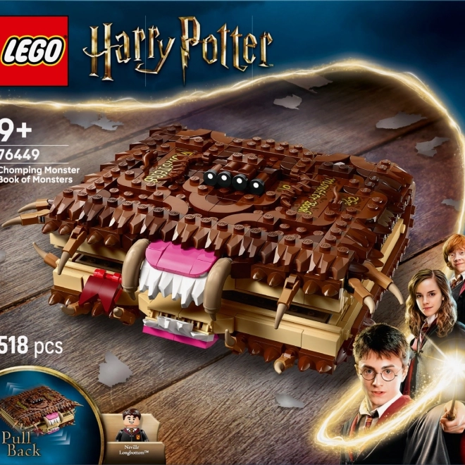 Kniha príšer s kockami LEGO Harry Potter