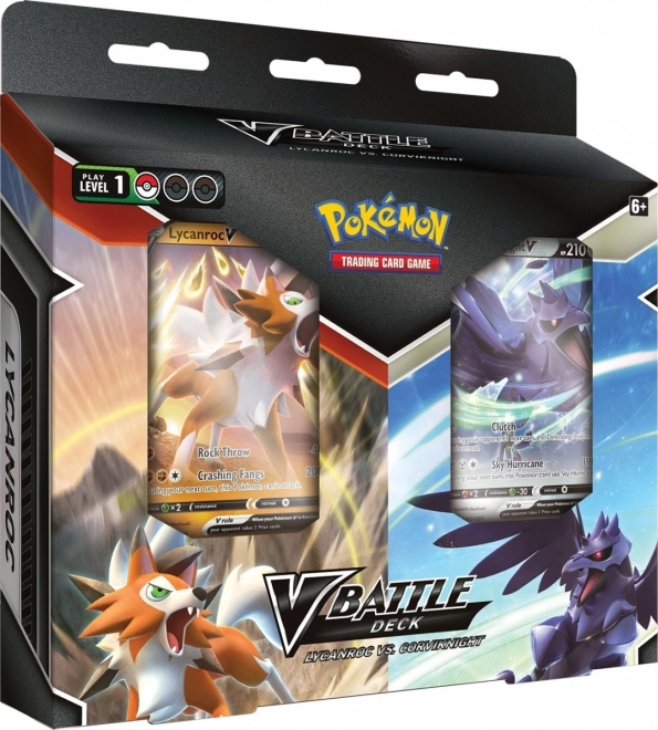 Balíček Pokémon V Battle Deck Lycanroc vs. Corviknight