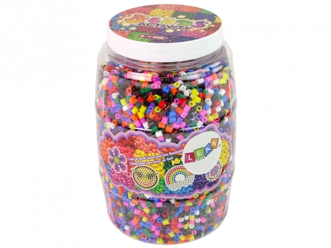 DIY sada na zažehlovacie korálky s šablónami 9000 kusov