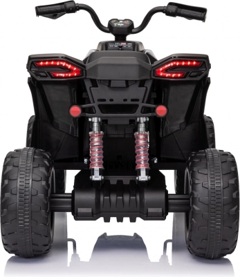 Pojazdný štvorkolák Fast Wheel čierny