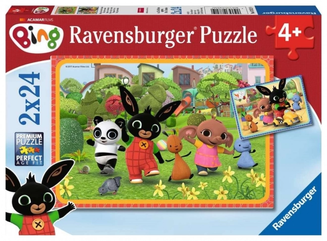 Ravensburger Puzzle Bing 2x24 Dielikov