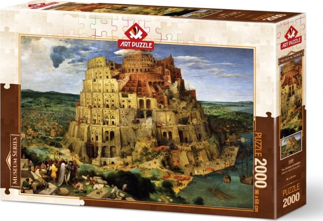 Puzzle múzejná séria: Babylonská veža 2000 dielikov