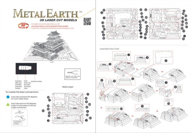 Metal Earth 3D puzzle Hrad Himedži