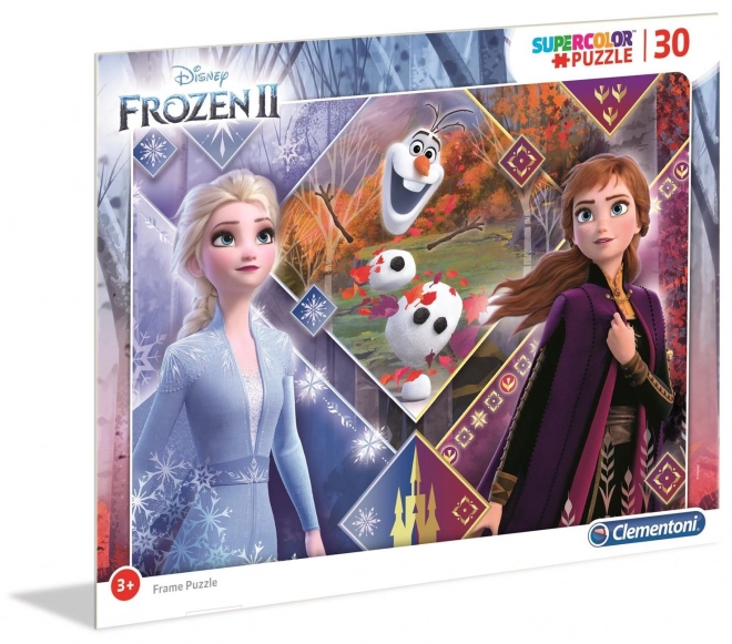 Clementoni: Puzzle 30 dielikov Super Farby Frozen 2