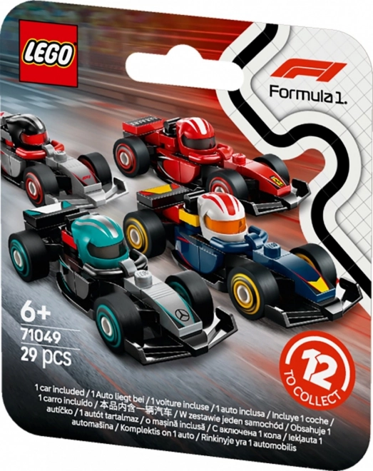Zberateľské auto F1 LEGO 71049 (displej 36 ks)