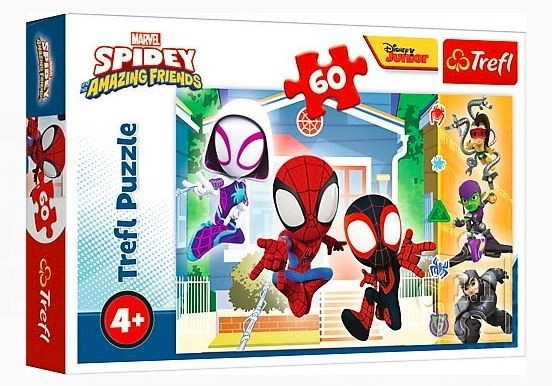 Puzzle Spideyho svet 60 dielikov