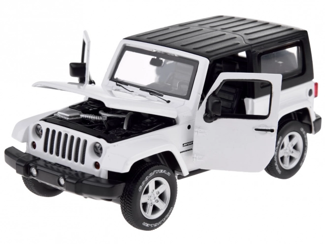 Kovové terénne auto Jeep Wrangler