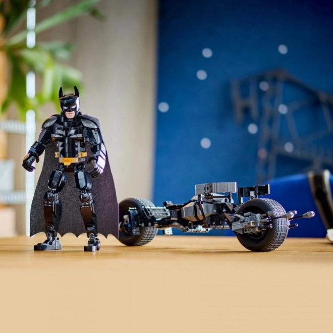 Skladaná figúrka: Batman a motorka Bat-Pod