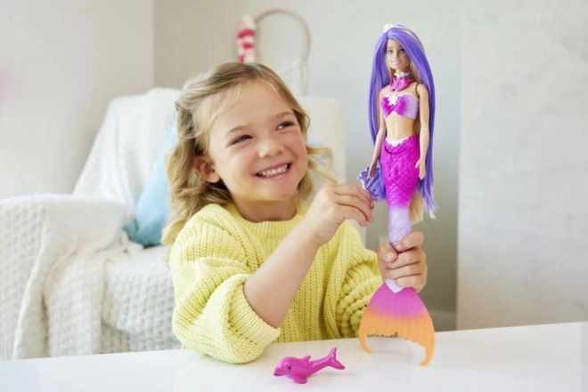 Barbie A Dotek Kouzla Morská Panna Malibu