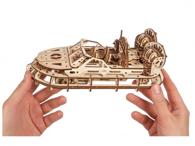 Ugears 3D Drevené mechanické puzzle Terénne vozidlo