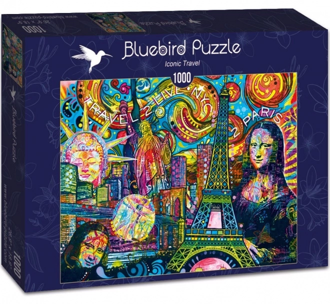 Puzzle Bluebird Kultové cestovanie 1000 dielikov