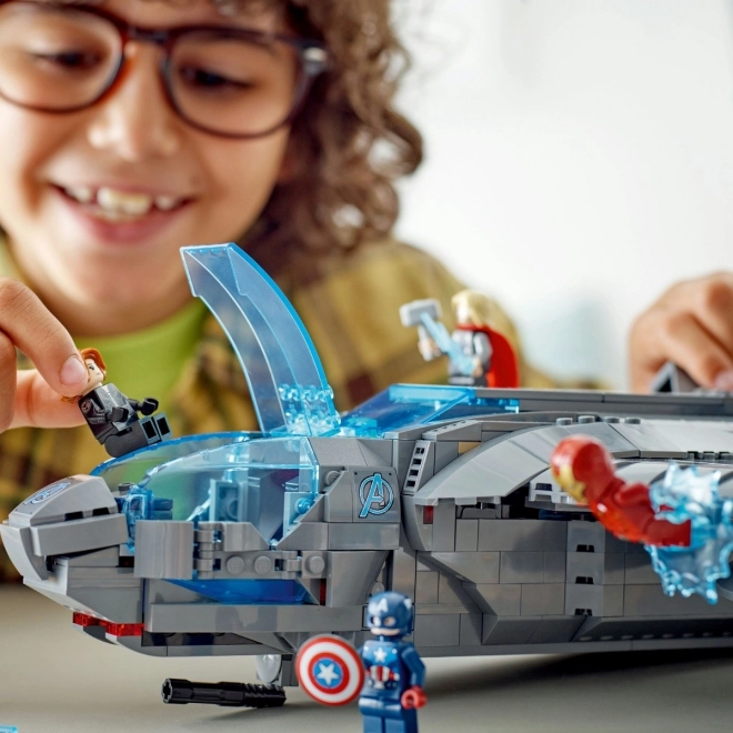 LEGO Marvel Stíhačka Avengers Quinjet