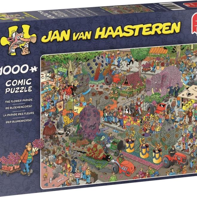 JUMBO Puzzle Kvetinová paráda 1000 dielikov