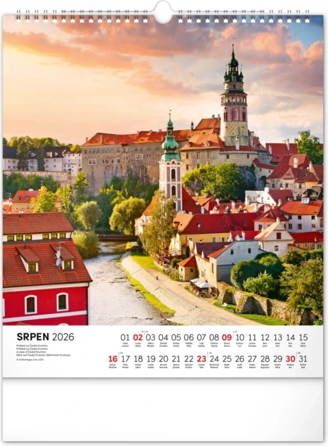 Nástenný kalendár Slovenská republika 2026