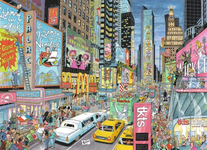 Ravensburger puzzle Mestá sveta: New York 1000 dielikov