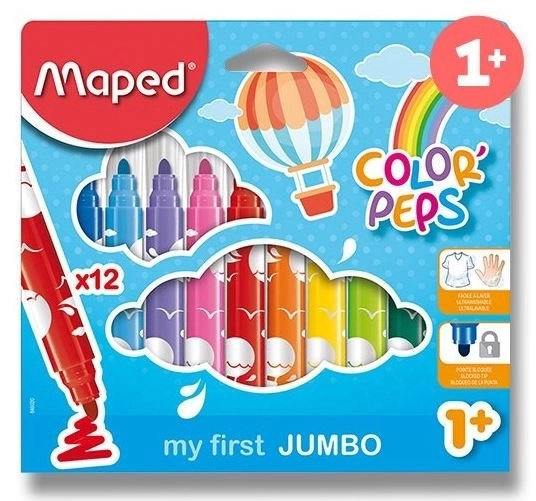 Maped fixky Color'Peps Jumbo 12 ks