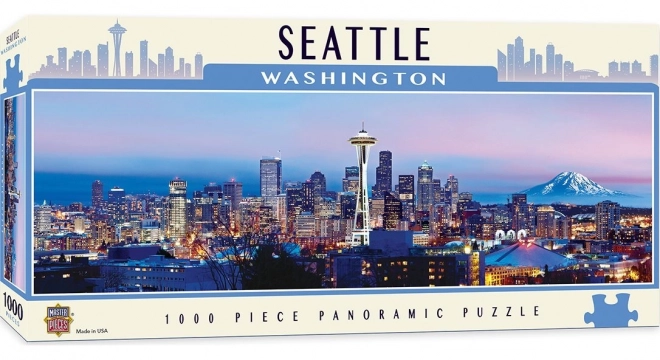 Panoramatické puzzle Seattle 1000 dielikov