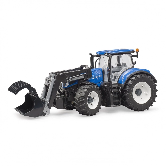 Farmársky traktor New Holland s predným nakladačom