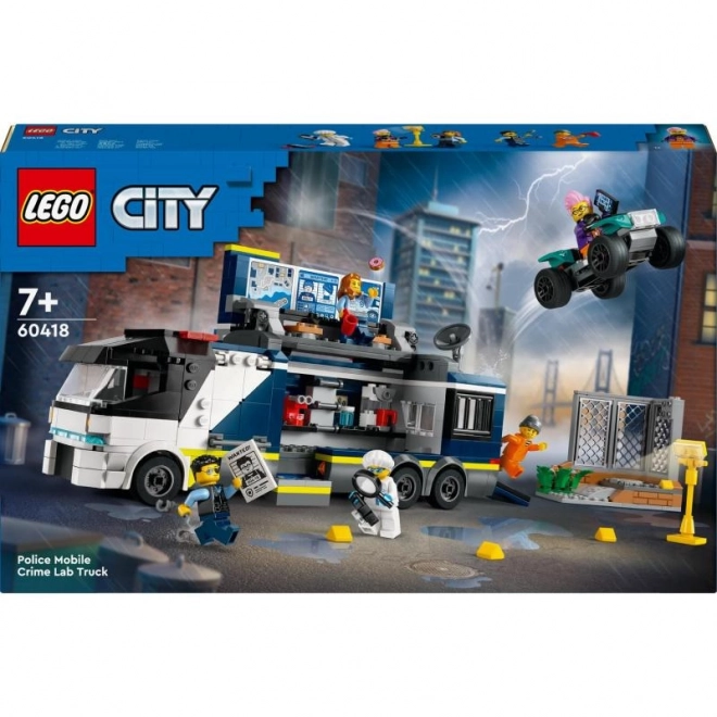 Lego City Mobilná Kriminalistická Laboratória