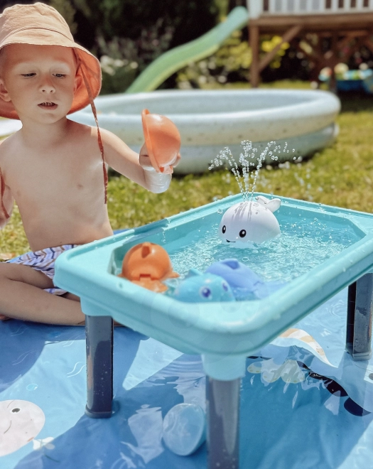 Woopie veľryba LED tryskačka vody do vane