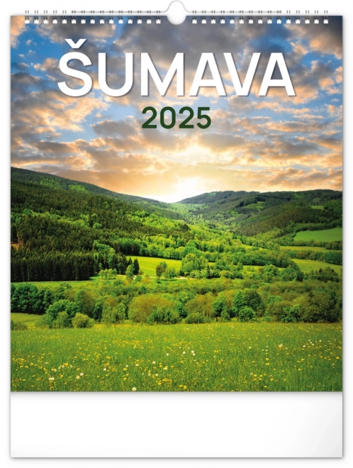 Nástenný kalendár Šumava 2025