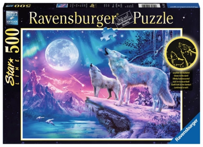 Ravensburger Svietiace Puzzle Vytie za Súmraku