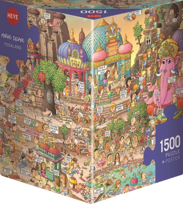 Heye Puzzle Zem jógy 1500 dielikov