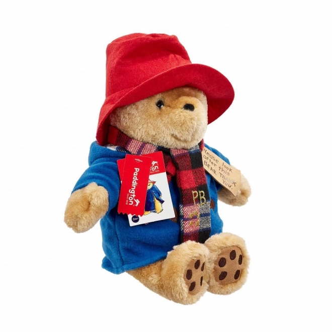 Plyšový medvedík Paddington s farebnou šálou