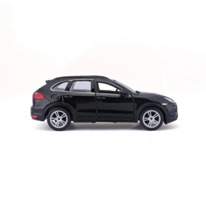 Model kovový Porsche Cayenne Turbo Čierny 1/24