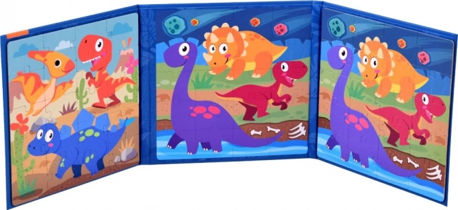 Magnetické puzzle Svět dinosaurů