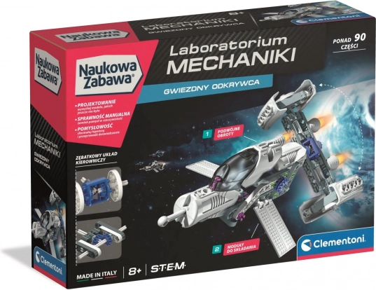 Laboratórium mechaniky – hviezdny prieskumník CLEMENTONI