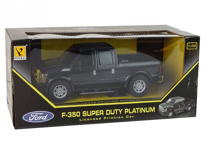 Čierne Auto Ford F-350 Pick Up s Trenie