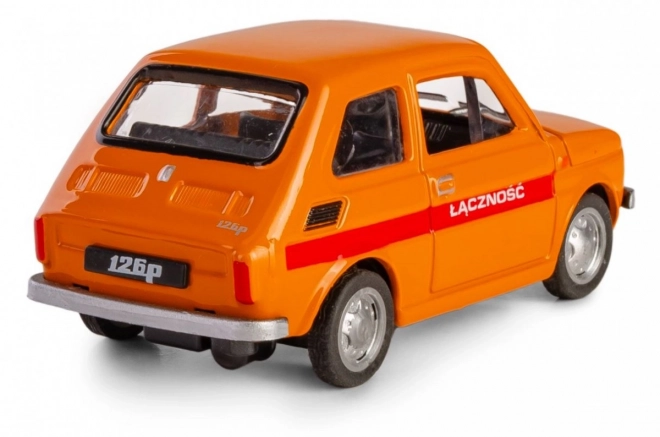 Model auta Fiat 126p die-cast kovový 1:43