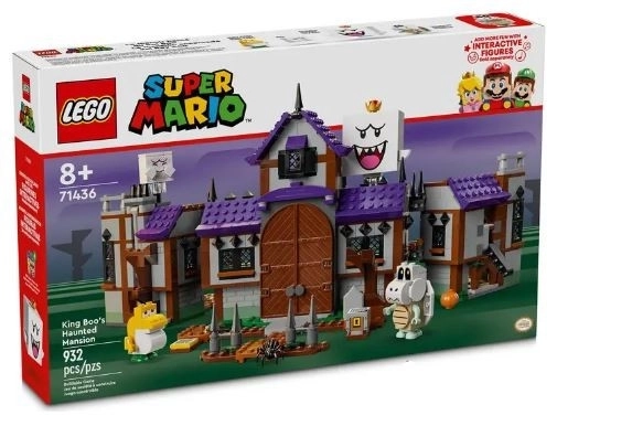 King Boo a strašidelné sídlo LEGO Super Mario