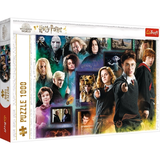 Detailná koláž postáv z HARRY POTTER