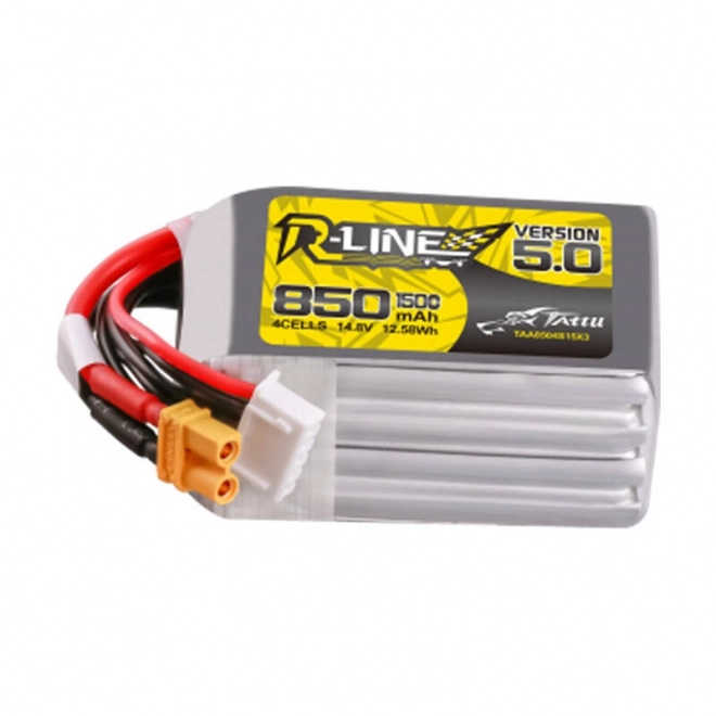 Tattu R-Line verzia 5.0 akumulátor 850 mAh 14.8 V 150C XT30