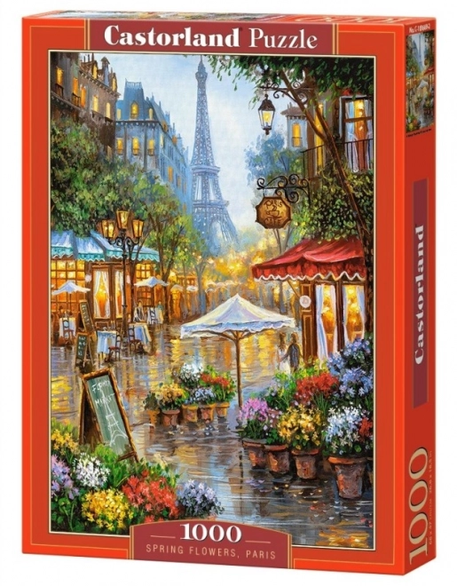 Puzzle Jarné Kvety V Paríži 1000 Dielikov