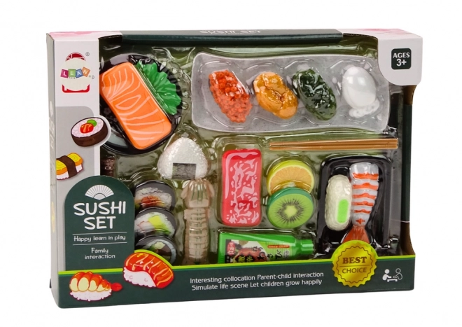 Detský sushi set s krevetami, 22 dielov