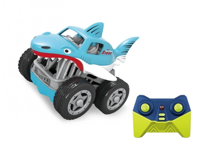 Mini RC auto Žralok modré