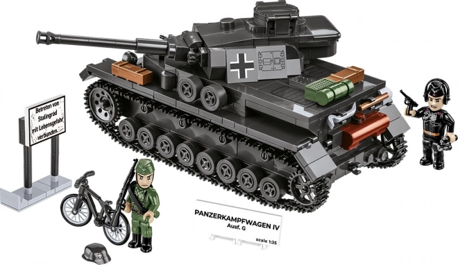 Stavebnica nemeckého tanku Panzerkampfwagen IV