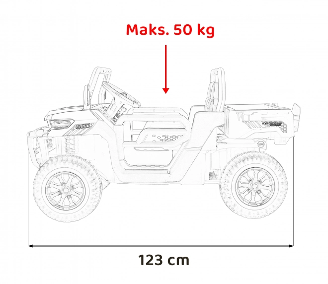 Elektrické auto Pick-Up Speed pre deti