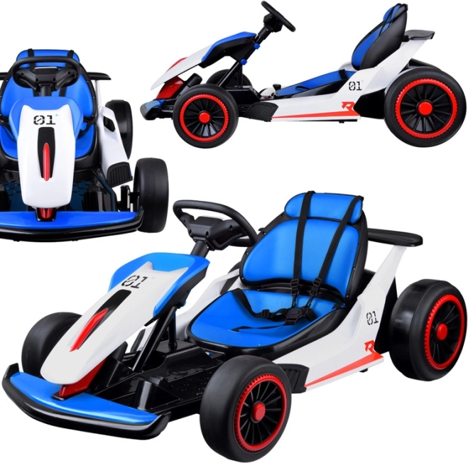 Detská elektrická motokára s funkciou driftu