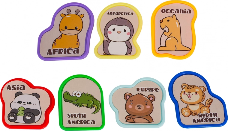 Objavovanie kontinentov so zvieratkami