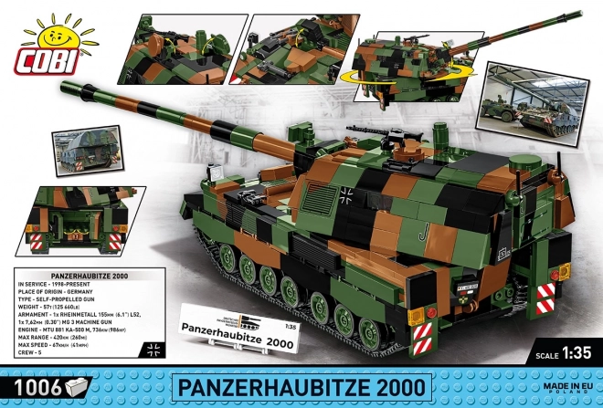 Kocky Panzerhaubitze 2000 model stíhačky